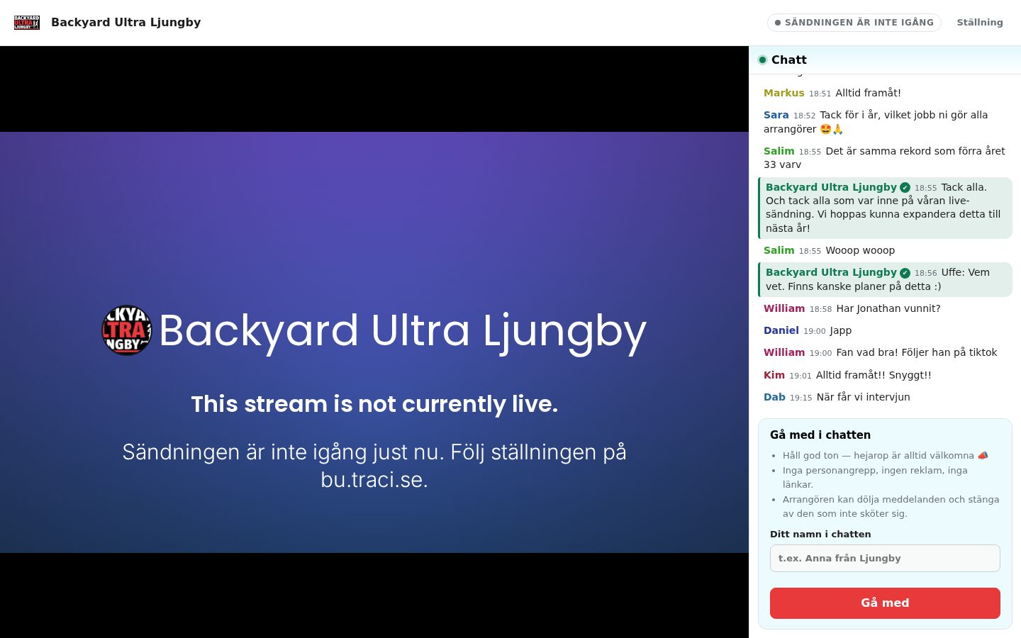 Event Live Streaming 2